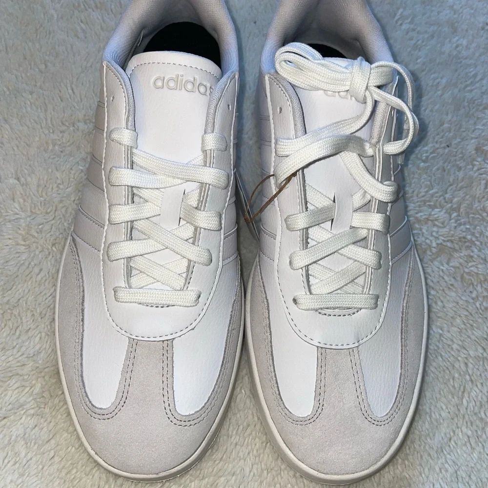 Adidas Barreda Men’s White Sneakers - Picture 4 of 9